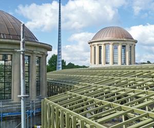 Modernizacja pawilonu Czterech Kopuł przy Hali Stulecia we Wrocławiu