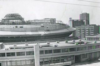 Tak powstawał katowicki Spodek