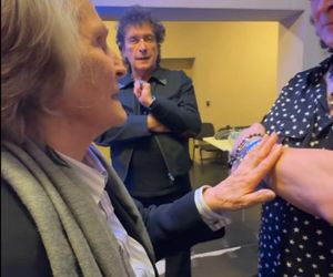 Irena Santor wmieszała się w tłum na koncercie Lady Pank