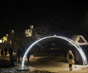 Świąteczne iluminacje w Zakopanem