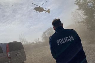 Dramatyczny wypadek podczas wycinki drzewa. 14-latek przygnieciony przez konar. Chłopak walczy o życie