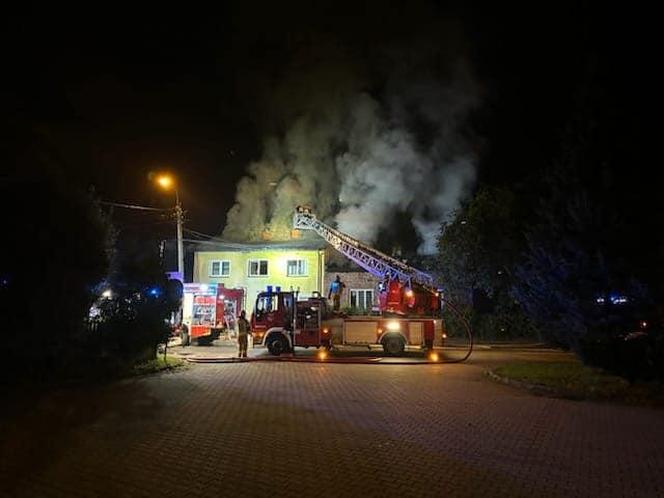 Dąbrowa Górnicza. Pożar na ul. Gołonoskiej