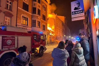 Runęła kamienica w Cieszynie. Trwa akcja ratownicza