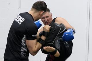 Przemysław Wipler na treningu