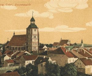 To urokliwe miasteczko pod Olsztynem zachwyca panoramą. Zobacz zdjęcia nawet sprzed 120 lat!