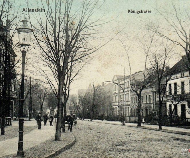To druga pod względem długości ulica w Olsztynie. Zobacz, jak dawniej wyglądała