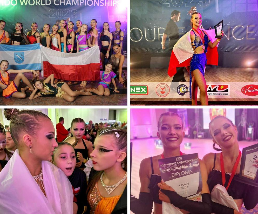 11 medali na Mistrzostwach Świata International Dance Organization w Macedonii dla tancerek rybnickiego studia Dance4Kids