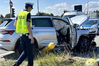 Potworny wypadek pod Legionowem, troje dzieci w szpitalu