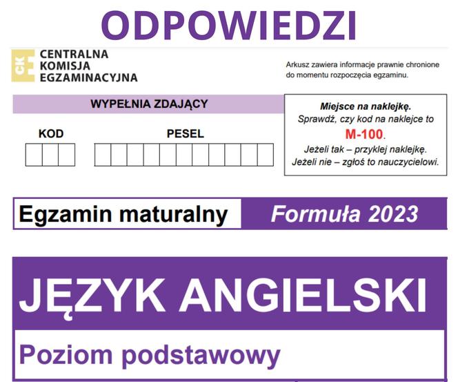 Matura angielski 2024 - ODPOWIEDZI i gotowe rozwiązania arkuszy CKE! [9.05.2024]