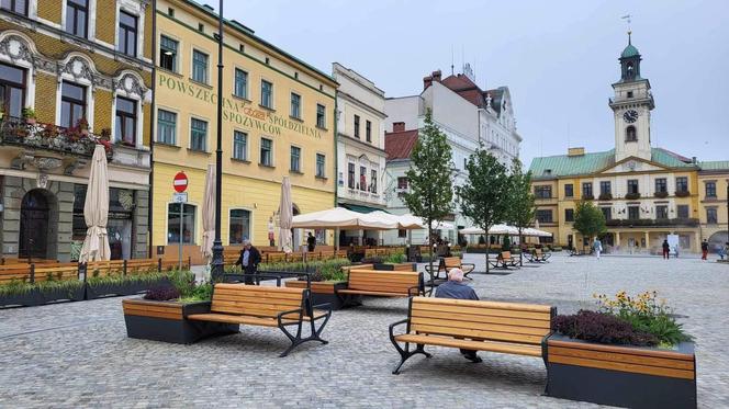 Rynek w Cieszynie po modernizacji 