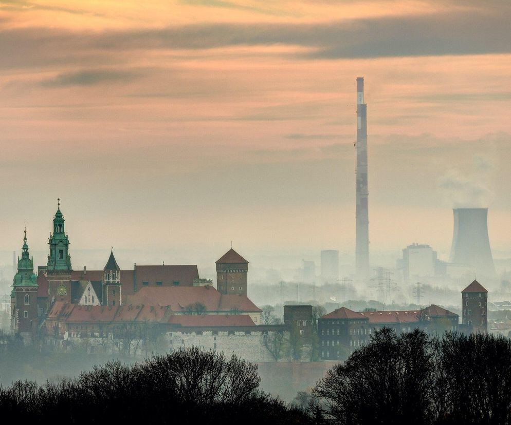 Kraków, smog