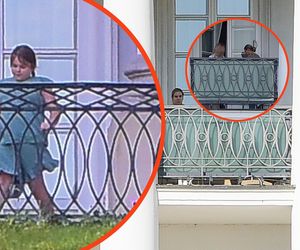 Pierwszy weekend w Belwederze. Kasia bawiła się pod czujnym okiem SOP. Pierwsza dama na luzie [ZDJĘCIA]