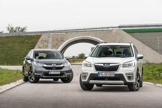 Subaru Forester e-BOXER vs Honda CR-V Hybrid