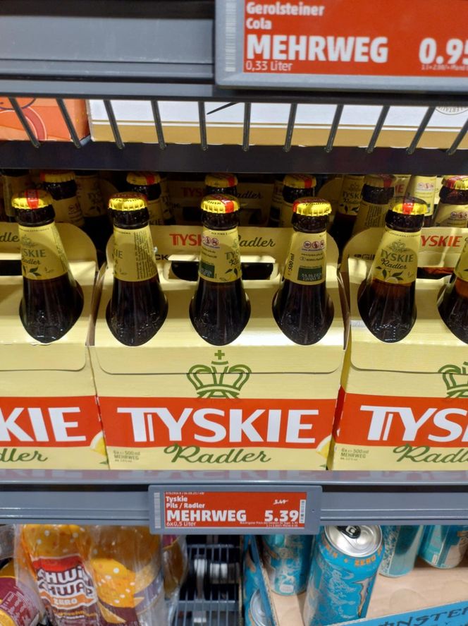 ceny produktów w marketach w Niemczech 