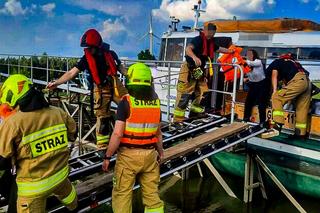 Wypadek w Kanale Elbląskim