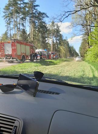 Wypadek w miejscowości Żednia. Nie żyje 40-letnia kobieta [ZDJĘCIA]
