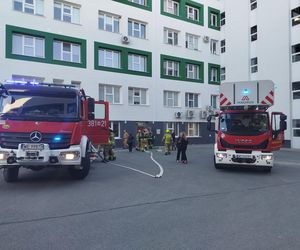 Powiatowe ćwiczenia strażackie w szpitalu wojewódzkim w Siedlcach