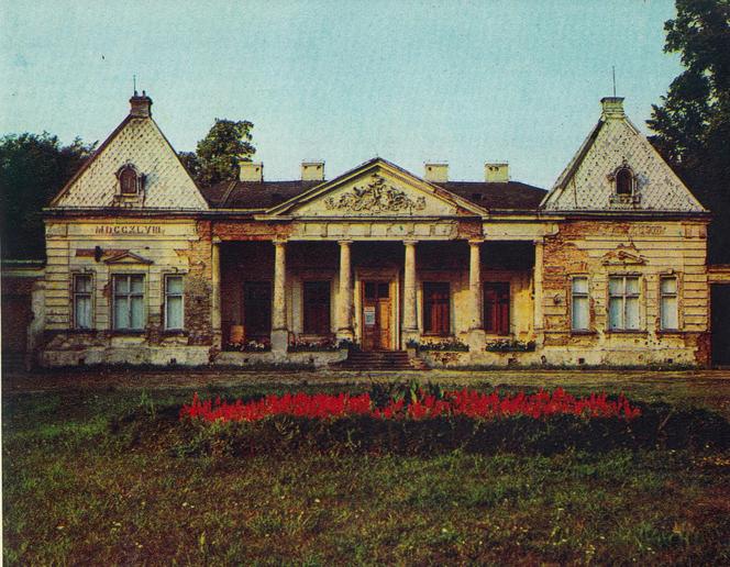 Pałac Brühla na Młocinach w latach 60.