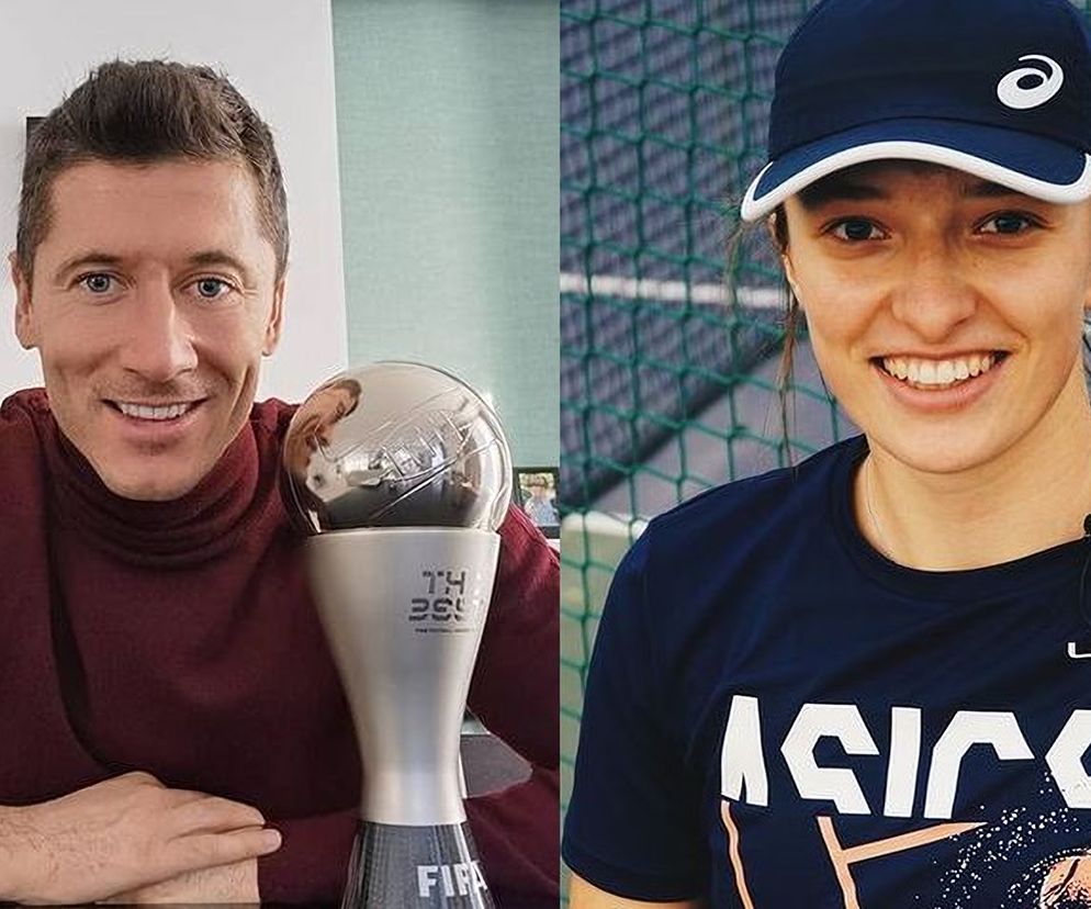 Historyczny sukces Lewandowskiego i Świątek! Wygrali prestiżowy plebiscyt