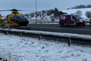 Tragiczny wypadek na autostradzie A4. Zginęła kobieta
