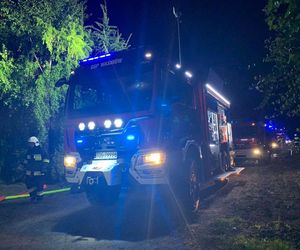 Tragiczny pożar pod Waśniowem