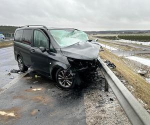 Straszny wypadek na S5 pod Bydgoszczą. Zdjęcia z materiałów policyjnych