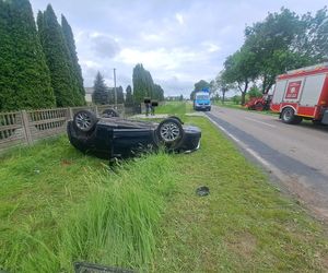 Poważny wypadek w Głuchowie na trasie Siedlce-Łosice. DW nr 698 zablokowana!