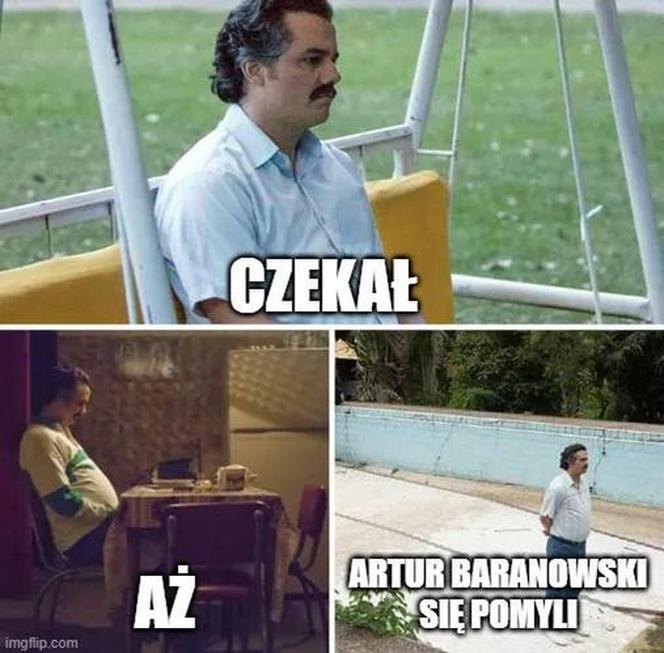 Głośno o Arturze Baranowskim. Najlepsze MEMY z rekordzistą programu "Jeden z dziesięciu"