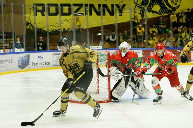 Zaskakująca porażka GKS Katowice z Zagłębiem Sosnowiec w Tauron Hokej Lidze ZDJĘCIA