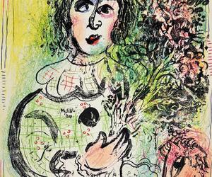 Marc Chagall, Klaun z kwiatami