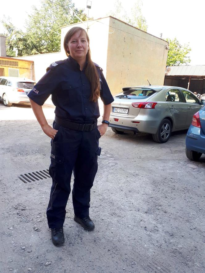 Policjantka ocaliła katowaną matkę