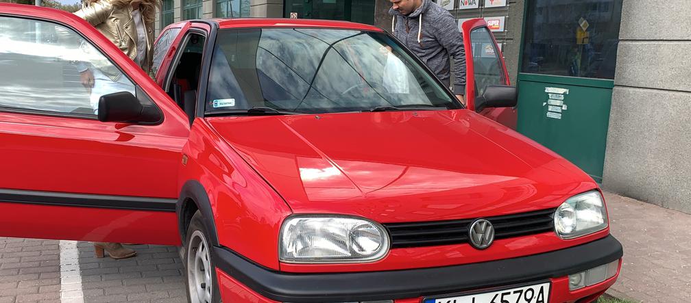 Sławomir odpicował swojego Volkswagena Golfa III GTD