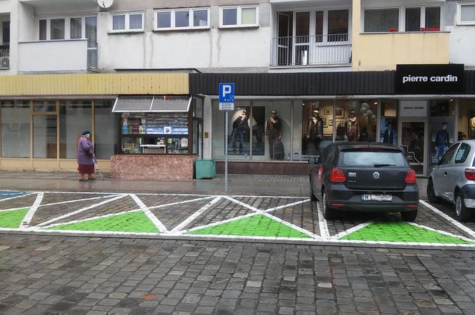 Niektórzy parkują tradycyjnymi samochodami na zielonych kopertach mimo obowiązujących zakazów