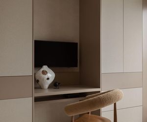 Mieszkanie w tonacji taupe - projekt Tatewik Caturowa 