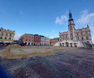 Budowa lodowiska w Zamościu