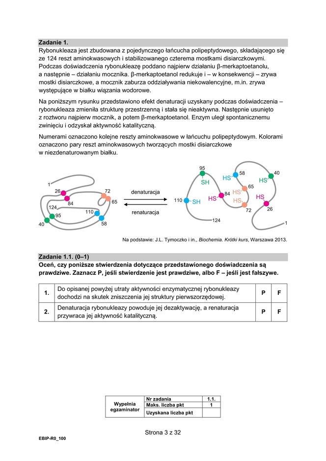 Matura 2025 - biologia