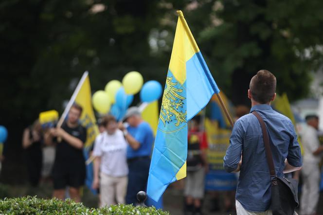 Marsz Autonomii Śląska przeszedł ulicami Katowic