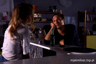 M jak miłość. Aga (Ina Sobala), Olek (Maurycy Popiel)