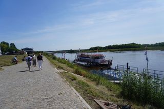 Sandomierz. Wisła i Bulwary Wiślane