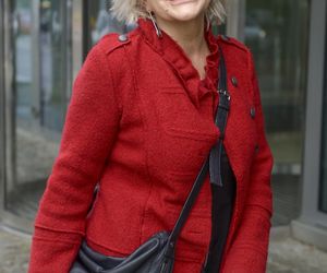 Małgorzata Ostrowska sama wypracowała swój niepodrabialny styl. Dosłownie!