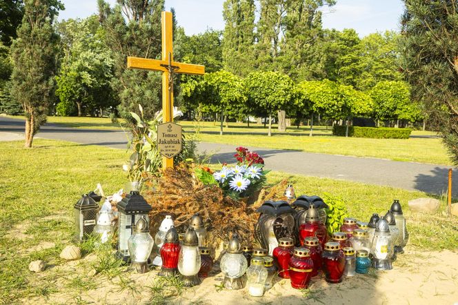 Tomasz Jakubiak - tak wygląda jego grób