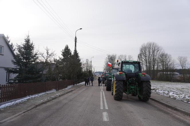 Protest rolników w Podlaskiem. Ciągniki blokują drogi w całym województwie! 