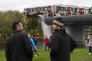 Wypadek pociągu metra w Spijkenisse pod Rotterdamem