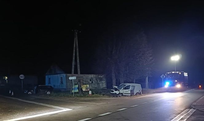 Pijany kierowca bez uprawnień doprowadził do czołowego zderzenia