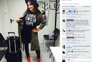 Ewa Farna na Facebooku: Lubię swoją dupę! 
