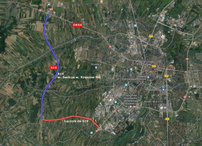 Kolejny odcinek szlaku S19 Via Carpatia Świlcza-Rzeszów Południe