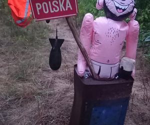 Kukła obrońcy granic wywołała alarm