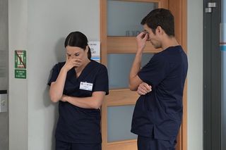 Pierwsza miłość, odcinek 3935: Filip (Dominik Smaruj), Julita (Dagmara Bryzek)