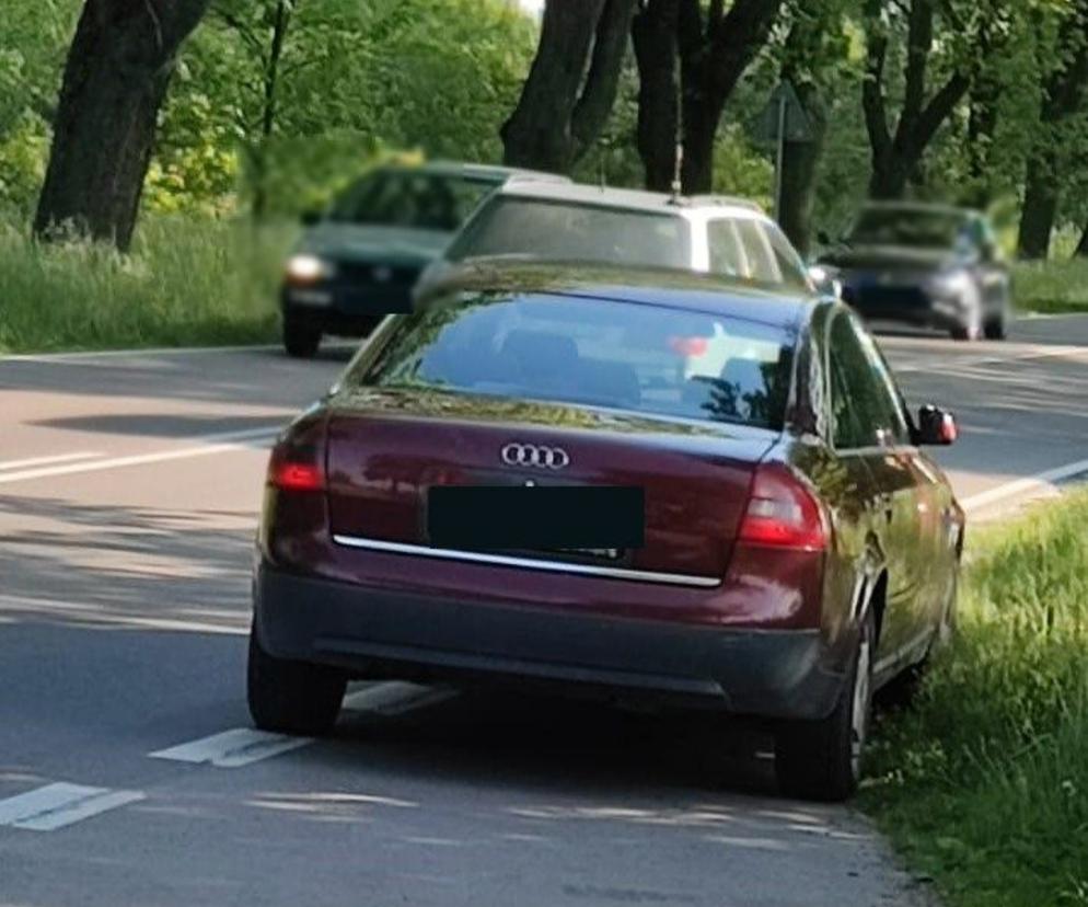 Lubelskie: Jechał całą szerokością jezdni. Tłumaczył policjantom, że jest zmęczony 