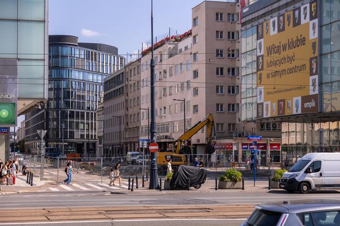 Przebudowa ul. Złotej i Zgoda w Warszawie